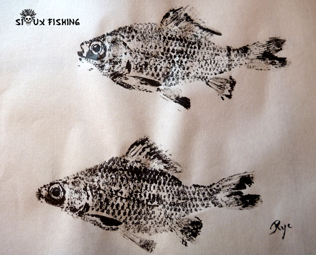 gyotaku carassin