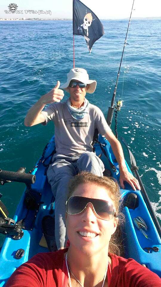 Kayak en mer