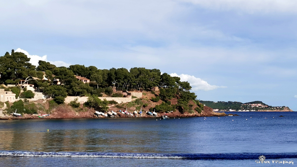 La mer, plage de Fabregas